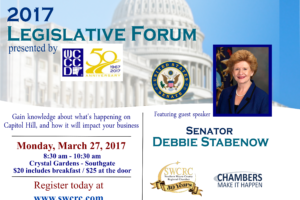 Senator Debbie Stabenow to Speak at Southern Wayne County  Regional Chamber’s Legislative Forum