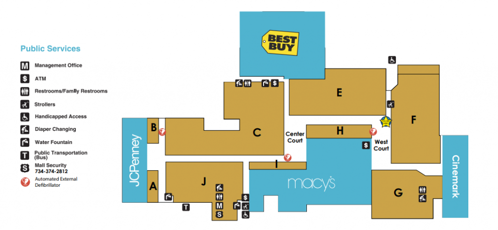 SOUTHLAND MALL MAP - SWCRC