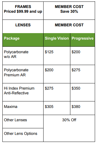 PEARLE Vision Program - SWCRC