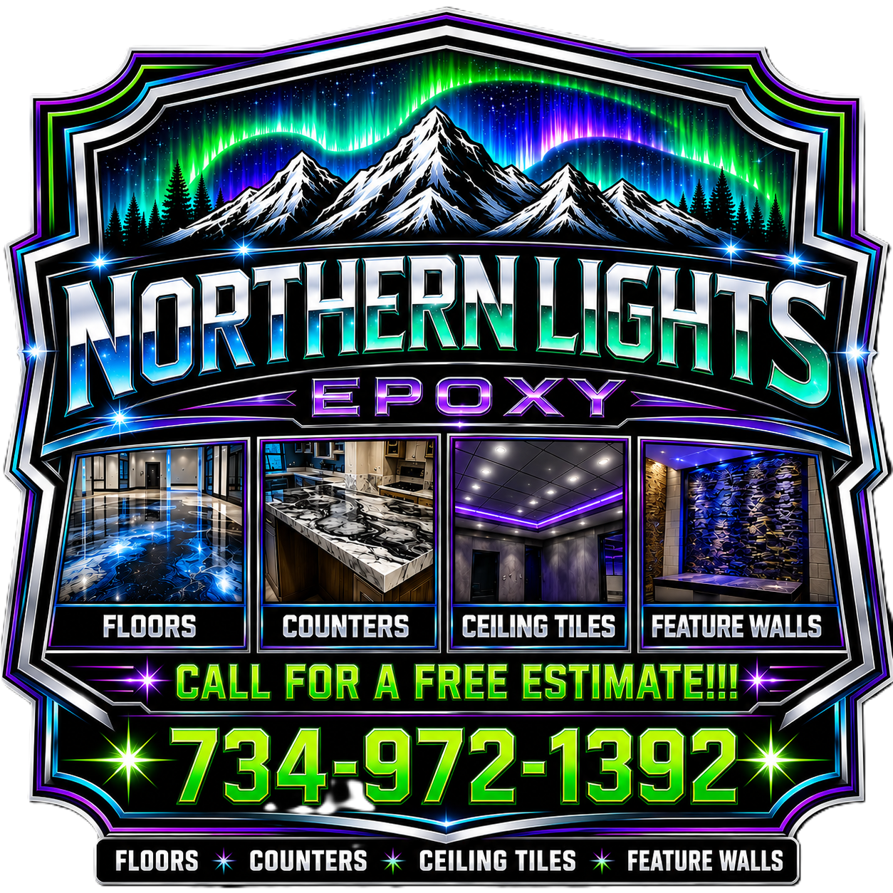 Northern Lights Epoxy